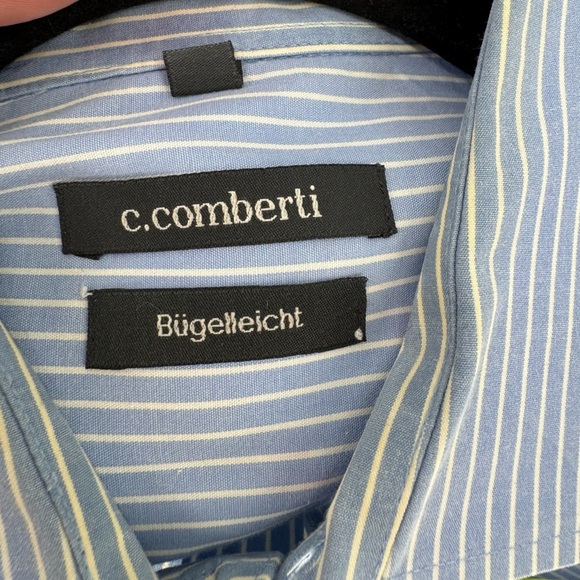 C. Comberti Men's Long Sleeve Button Up Shirt - Picture 7 of 9